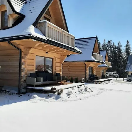 Domki Malcykowka W Zebie Z Jacuzzi Zab Exterior photo